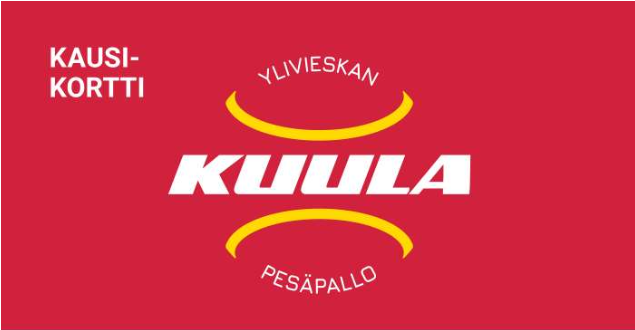 Ylivieskan Kuulan pesäpallon kausikortti